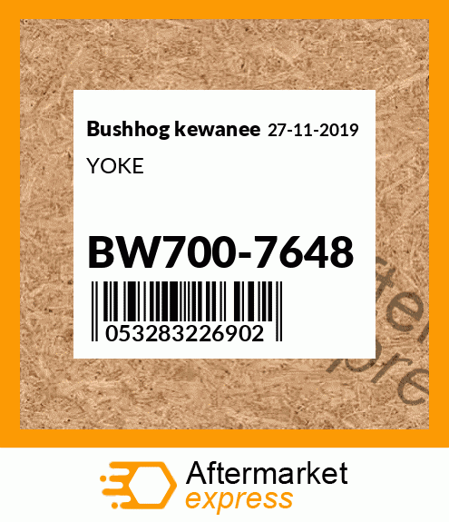 YOKE BW700-7648