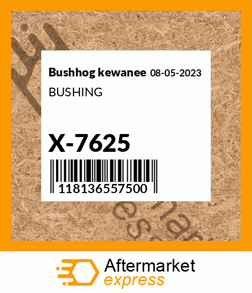 BUSHING X-7625