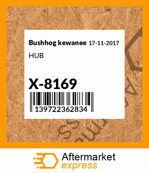 HUB X-8169