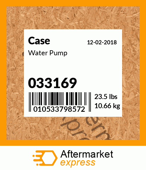 Water Pump 033169
