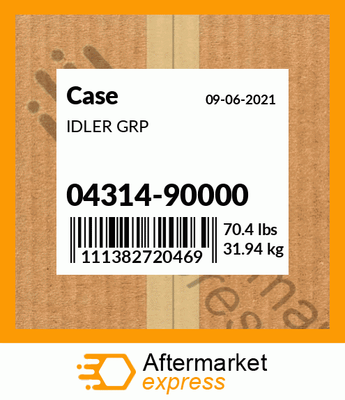 IDLER GRP 04314-90000