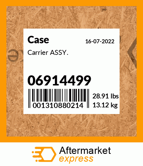 Carrier ASSY. 06914499