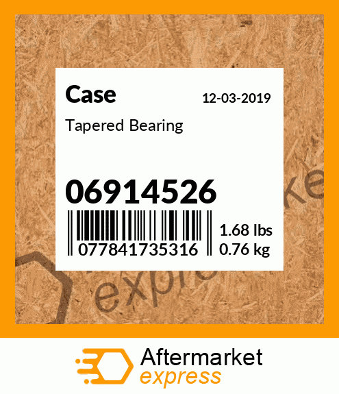 Tapered Bearing 06914526