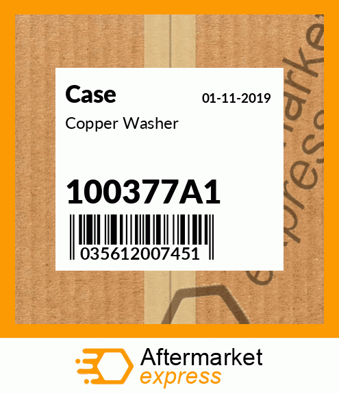 Copper Washer 100377A1