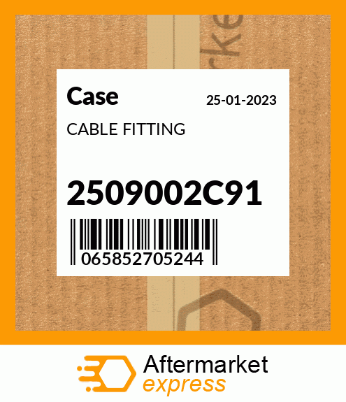 CABLE FITTING 2509002C91