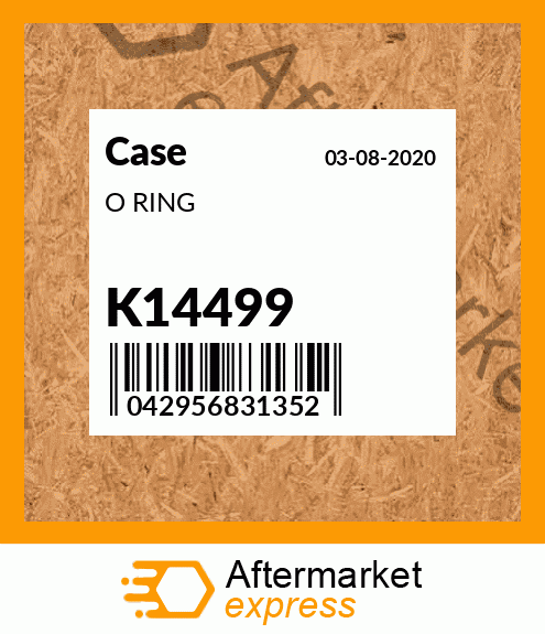 O RING K14499