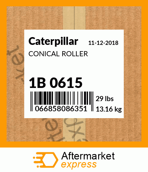 CONICAL ROLLER 1B 0615