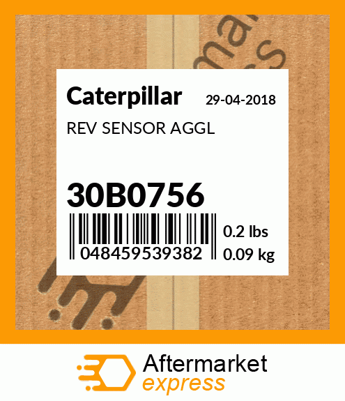 REV SENSOR AGGL 30B0756