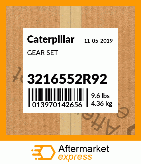 GEAR SET 3216552R92