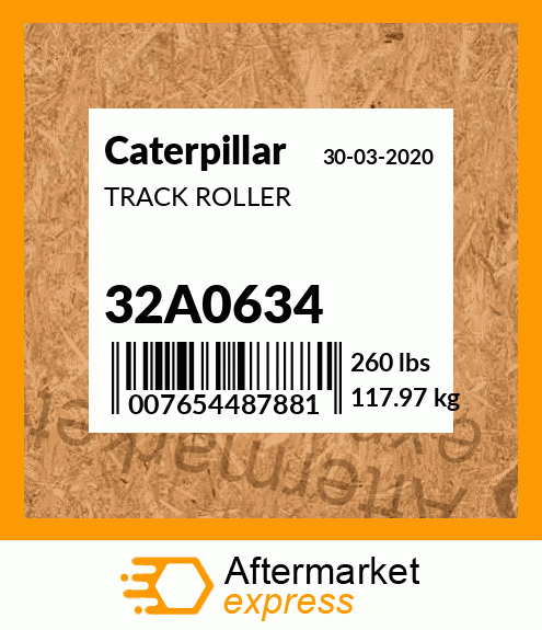 TRACK ROLLER 32A0634