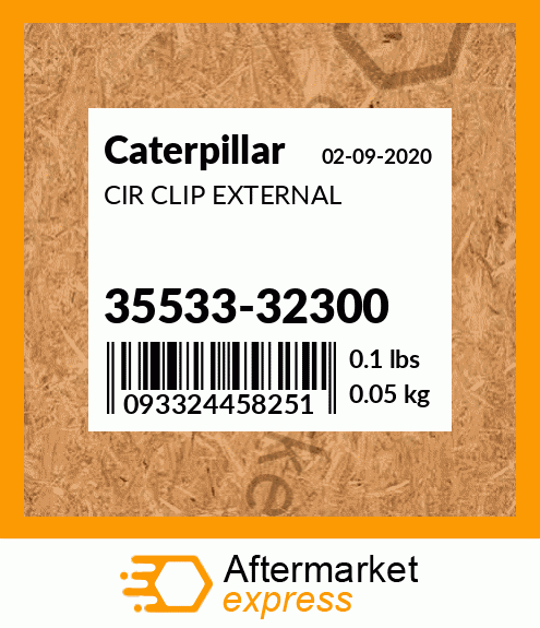 CIR CLIP EXTERNAL 35533-32300