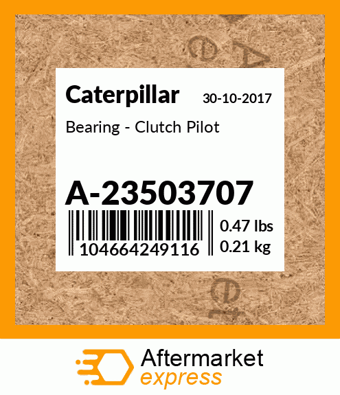Bearing - Clutch Pilot A-23503707