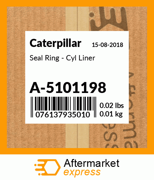 Seal Ring - Cyl Liner A-5101198
