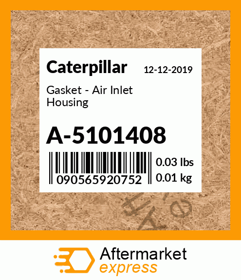 Gasket - Air Inlet Housing A-5101408