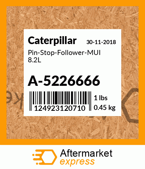 Pin-Stop-Follower-MUI 8.2L A-5226666
