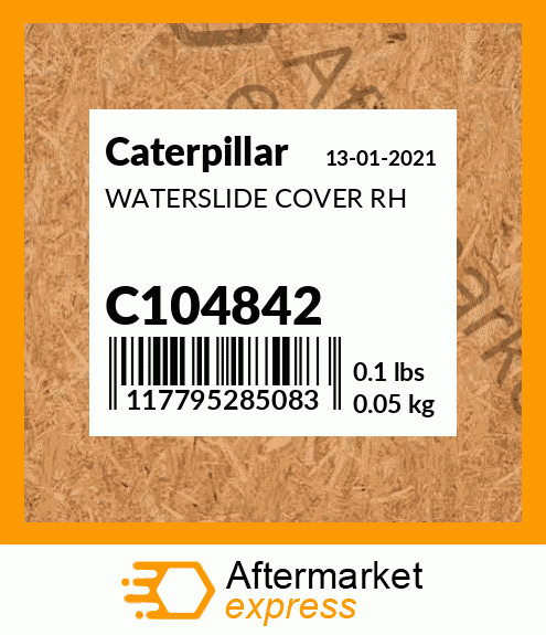 WATERSLIDE COVER RH C104842