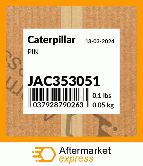PIN JAC353051
