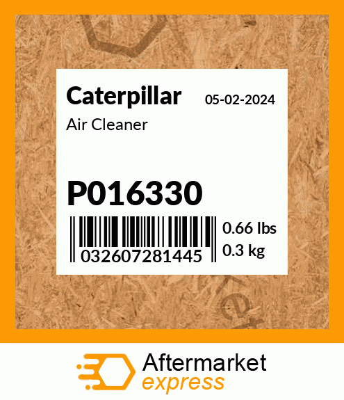 Air Cleaner P016330