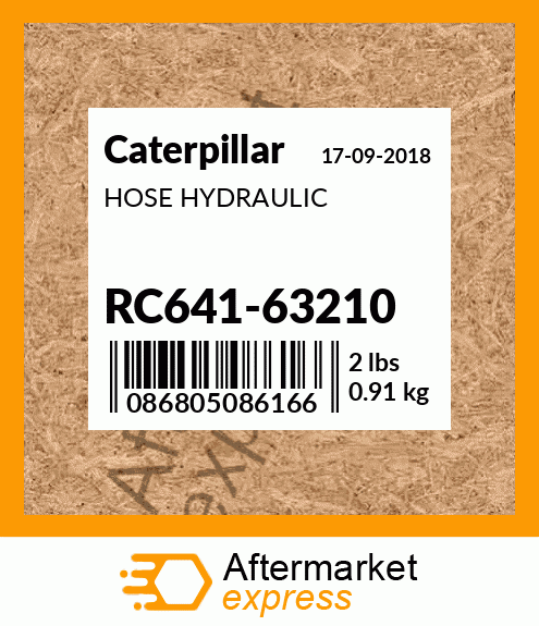HOSE HYDRAULIC RC641-63210