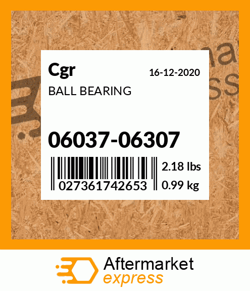 BALL BEARING 06037-06307