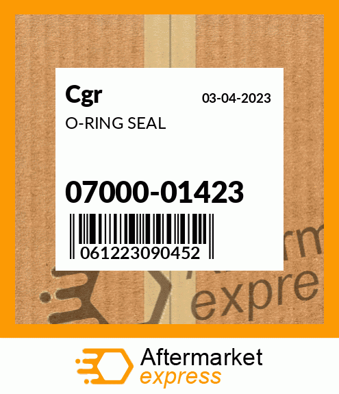 O-RING SEAL 07000-01423