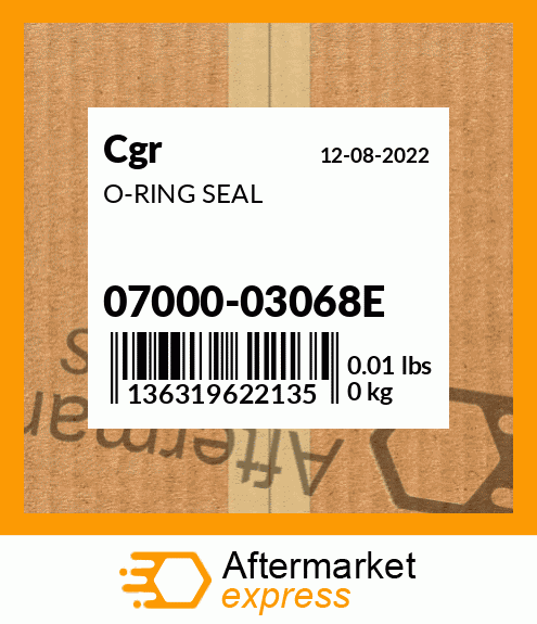 O-RING SEAL 07000-03068E