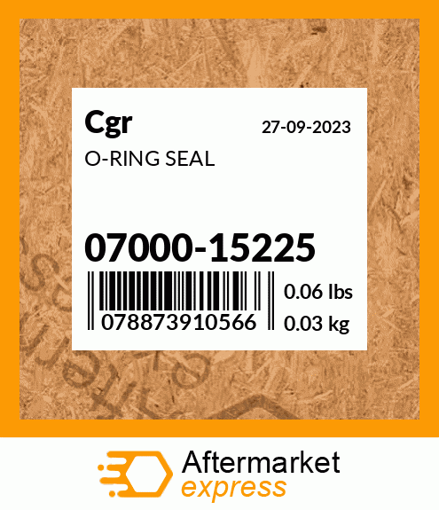 O-RING SEAL 07000-15225