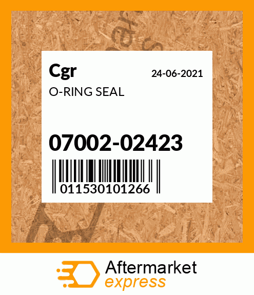 O-RING SEAL 07002-02423