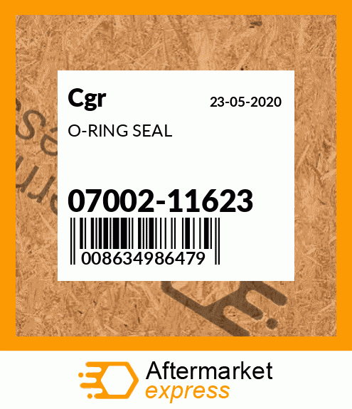 O-RING SEAL 07002-11623
