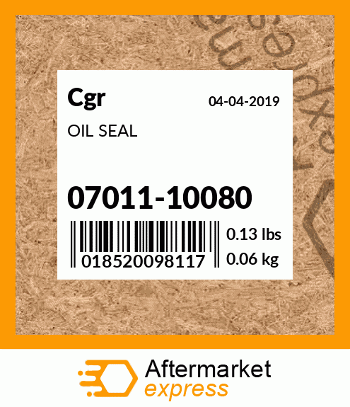 OIL SEAL 07011-10080