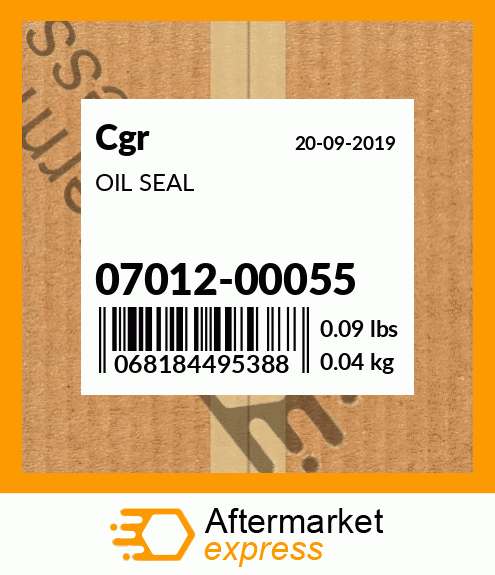 OIL SEAL 07012-00055