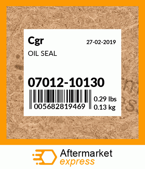 OIL SEAL 07012-10130