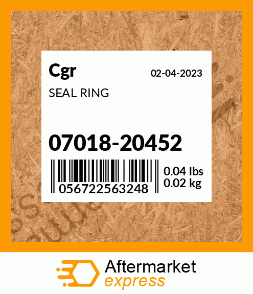 SEAL RING 07018-20452