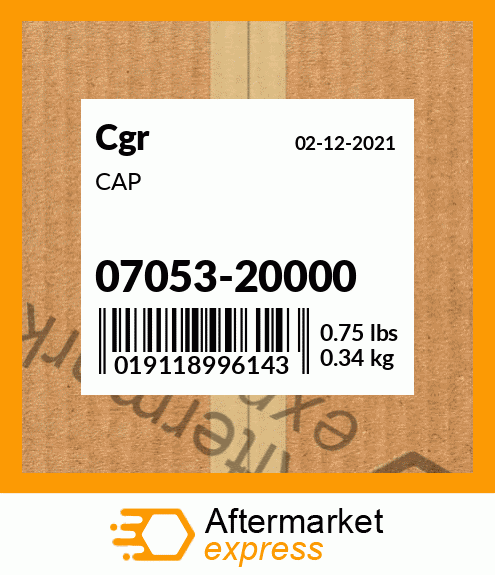 CAP 07053-20000