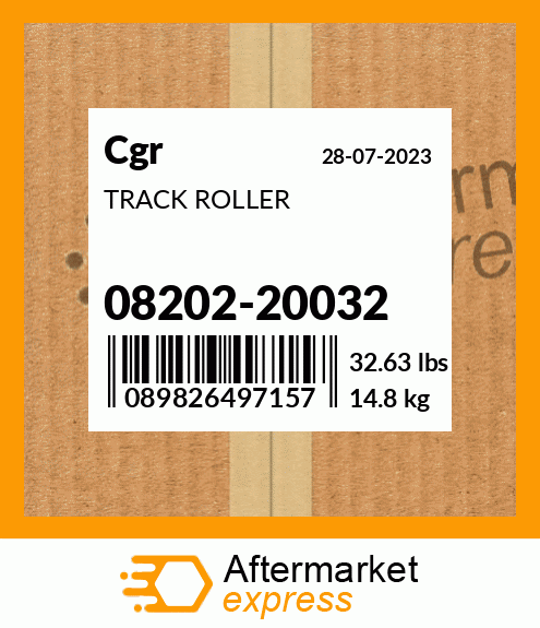 TRACK ROLLER 08202-20032