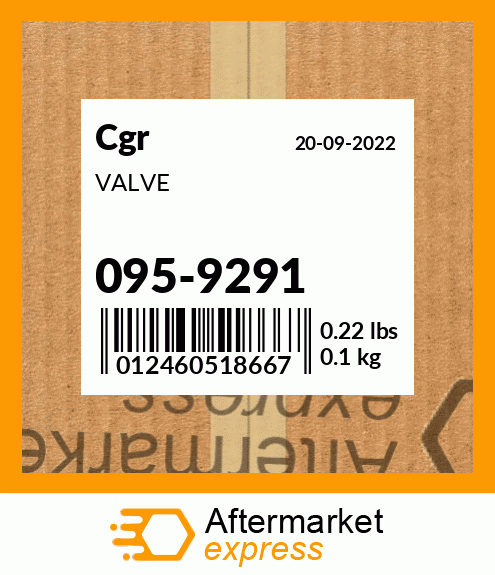 VALVE 095-9291