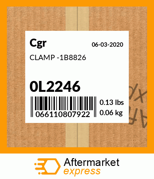 CLAMP -1B8826 0L2246