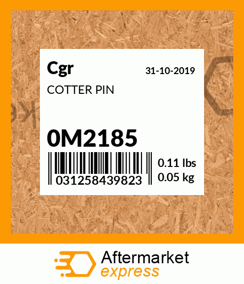 COTTER PIN 0M2185