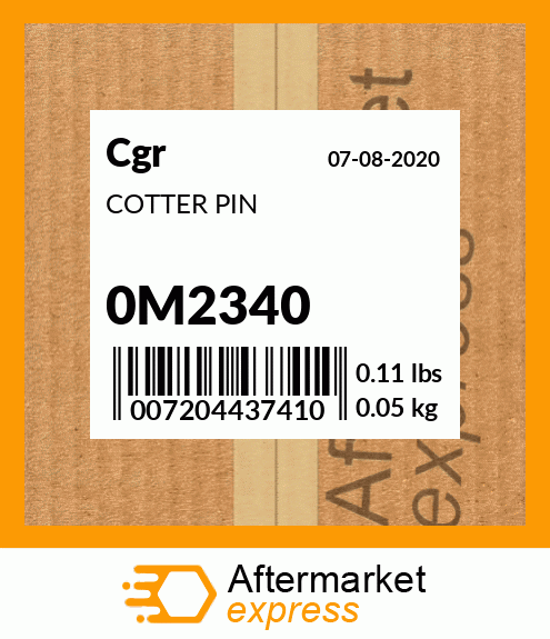 COTTER PIN 0M2340