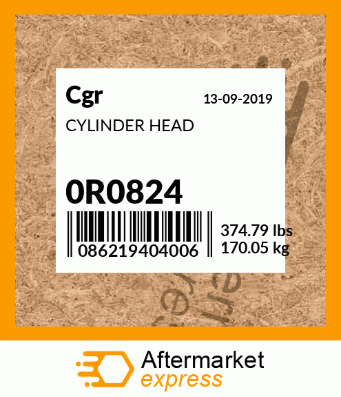 CYLINDER HEAD 0R0824