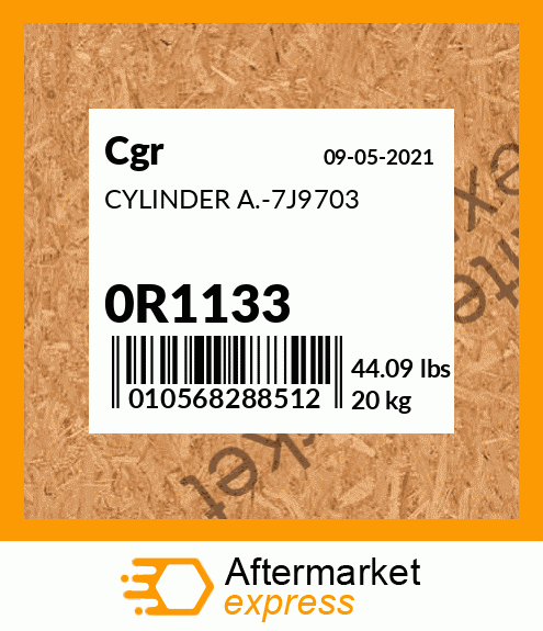 CYLINDER A.-7J9703 0R1133