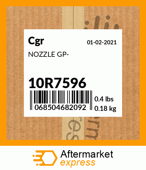 NOZZLE GP- 10R7596