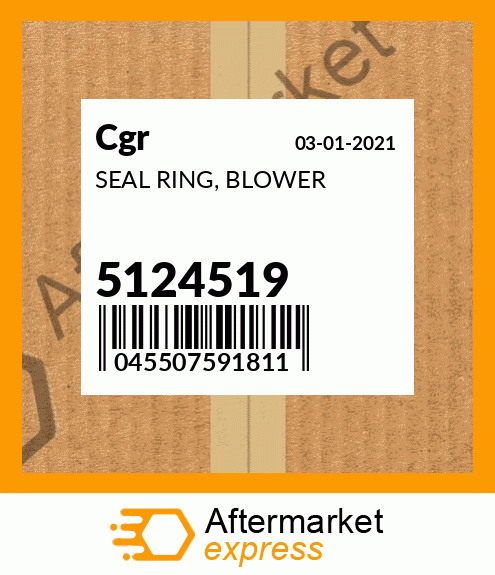 SEAL RING, BLOWER 5124519