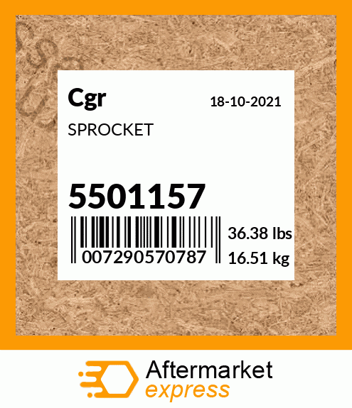 SPROCKET 5501157