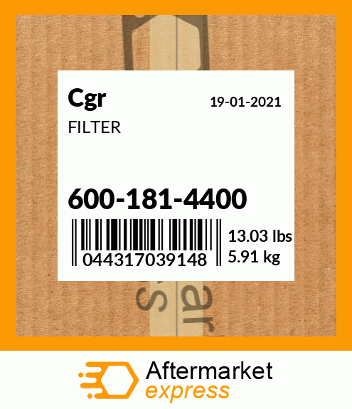 FILTER 600-181-4400