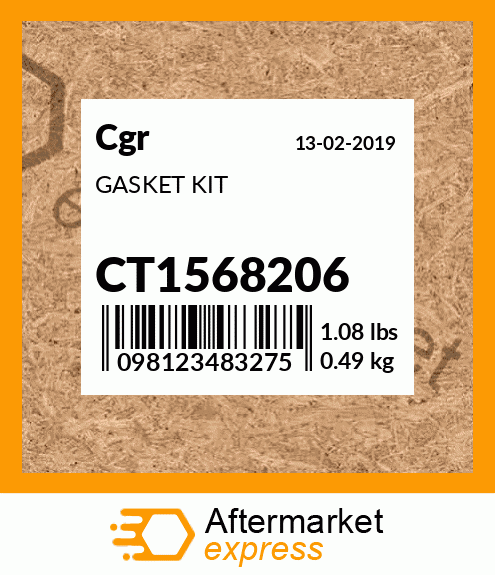 GASKET KIT CT1568206
