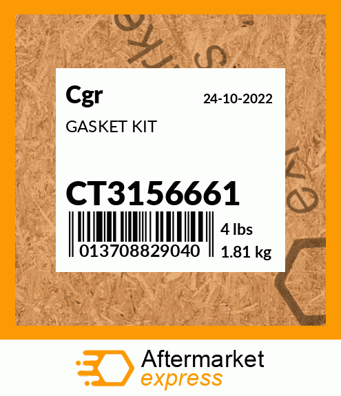 GASKET KIT CT3156661