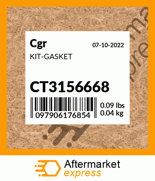 KIT-GASKET CT3156668