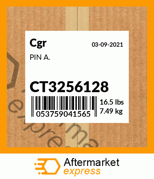 PIN A. CT3256128