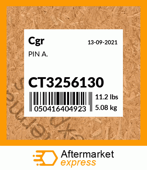 PIN A. CT3256130
